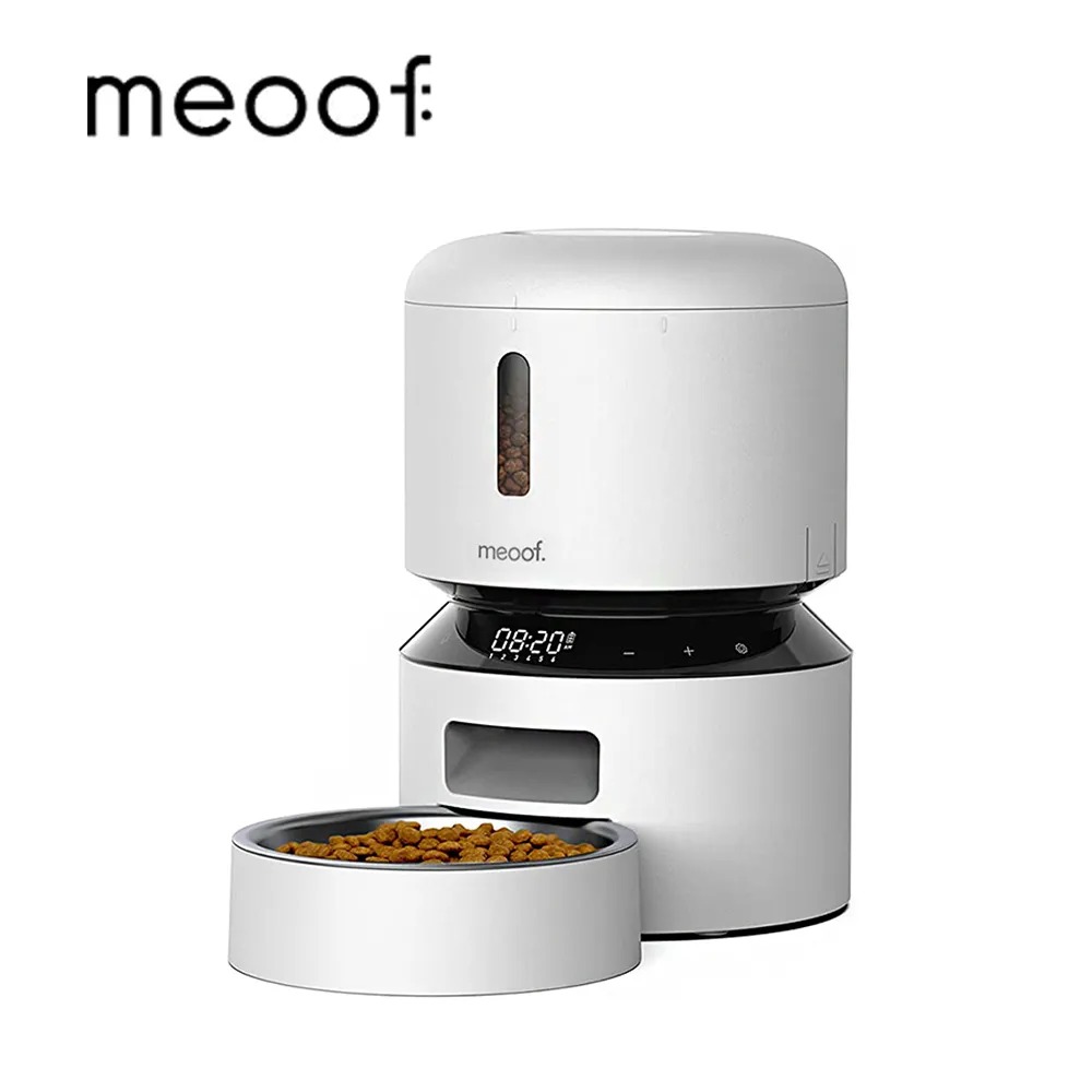 【meoof】★膠囊餵食器 3L 單食碗 按鍵版